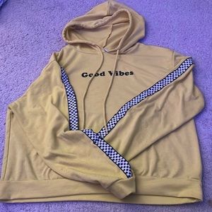 Girls/juniors “good vibes” hoodie